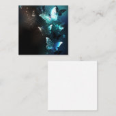 Mint-Night-Schmetterlinge Rabattkarte (Vorne/Hinten)