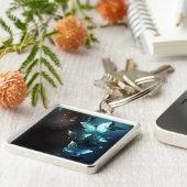 Mint-Night-Schmetterlinge Schlüsselanhänger (Seite)