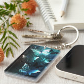 Mint-Night-Schmetterlinge Schlüsselanhänger (Vorderseite rechts)