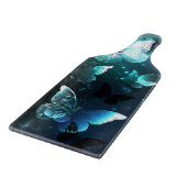 Mint-Night-Schmetterlinge Schneidebrett (Ecke)