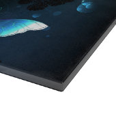 Mint-Night-Schmetterlinge Schneidebrett (Ecke)