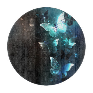 Mint-Night-Schmetterlinge Schneidebrett