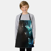 Mint-Night-Schmetterlinge Schürze (Getragen)