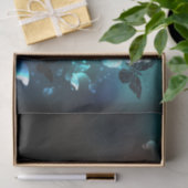 Mint-Night-Schmetterlinge Seidenpapier (Geschenk)