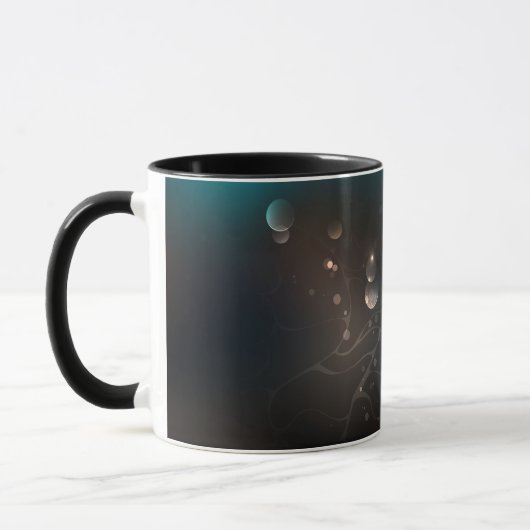 Mint-Night-Schmetterlinge Tasse (Links)