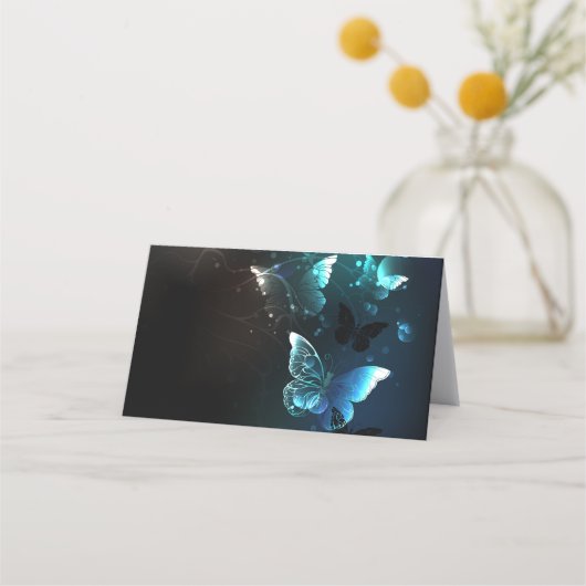 Mint-Night-Schmetterlinge Treuekarte (Rückseite)