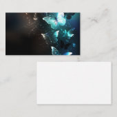 Mint-Night-Schmetterlinge Treuekarte (Vorne/Hinten)