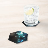 Mint-Night-Schmetterlinge Untersetzer (Vor Ort)