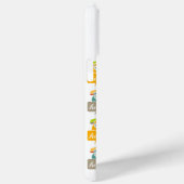 Mint Orange Aqua Tan Retro Telefon Hallo Case-Mate iPhone Hülle (Rückseite / Rechts)