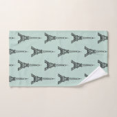 Mint Paris Eiffel Tower Badetücher Set Geschenk (Handtuch)