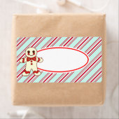 Mint Peppermint Weihnachtskekse Labels (Insitu)