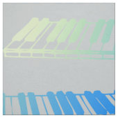 Mint Piano Keys Fabric Stoff (Muster)