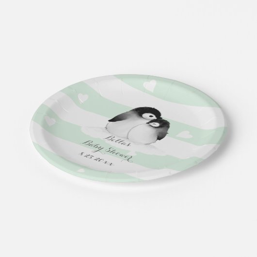 Mint Pinguin Paper Teller (Schrägansicht)