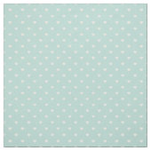 Mint Polka Dot Hearts Stoff (Muster)