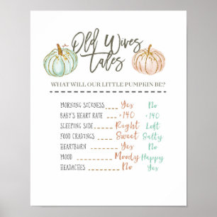 Mint Pumpkin Alte Ehefrauen erzählt Genderoffenbar Poster