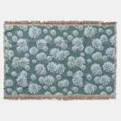 Mint Rosette Succulents Wiederholen Druck auf Pine Decke (Vorderseite)