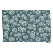 Mint Rosette Succulents Wiederholen Druck auf Pine Kissenbezug (Vorderseite)