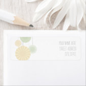 Mint Rosettes-Adressetikett (Insitu)