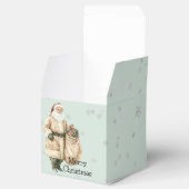 Mint Rustic Weihnachten Geschenkschachtel (Geöffnet)