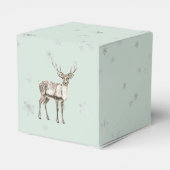 Mint Rustic Weihnachten Geschenkschachtel (Rückseite)