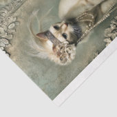 Mint Sage Allure Roaring 20's Matching Collection Seidenpapier (Ausschnitt)