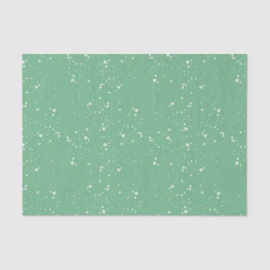 Mint Snow Seidenpapier (Vorderseite)
