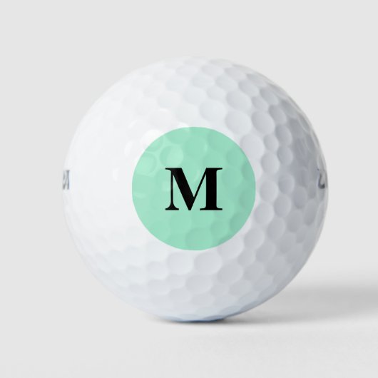 Mint Solid Color Golfball (Vorderseite)
