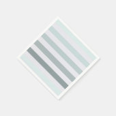 Mint Stripes Ombre Serviette (Ecke)