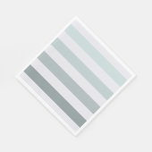 Mint Stripes Ombre Serviette (Ecke)