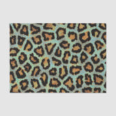 Mint Tee ich aquamarin Leopard Papier (Vorderseite)