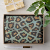 Mint Tee ich aquamarin Leopard Papier (Geschenk)