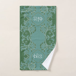 Mint Thyme Personalisiert, sich und ihr zu gleiche Handtuch