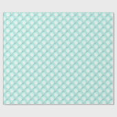 Mint Tufts Pearls Geschenkpapier (Flach)