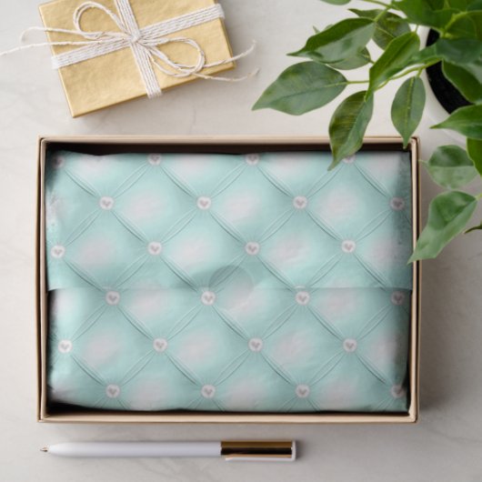 Mint Tufts Pearls Seidenpapier (Geschenk)