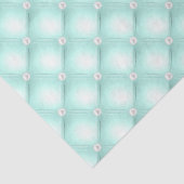 Mint Tufts Pearls Seidenpapier (Ausschnitt)