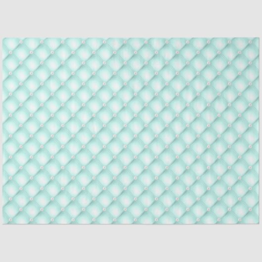 Mint Tufts Pearls Seidenpapier (Vorderseite)