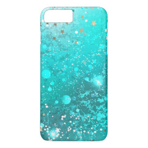 Mint Turquoise Foil Hintergrund Case-Mate iPhone Hülle