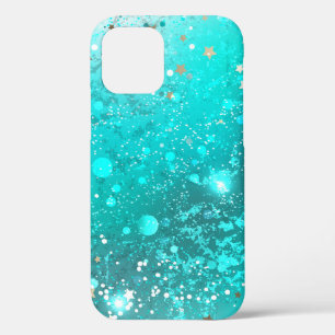 Mint Turquoise Foil Hintergrund Case-Mate iPhone Hülle