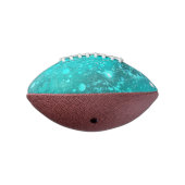 Mint Turquoise Foil Hintergrund Football (Gedreht 270)