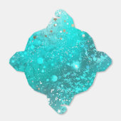 Mint Turquoise Foil Hintergrund Geschenkschachtel (Ungefaltet)