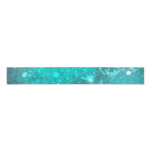 Mint Turquoise Foil Hintergrund Ripsband (Vorderseite)