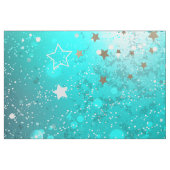 Mint Turquoise Foil Hintergrund Stoff (Fat Quarter (45,7 x 55,9 cm))