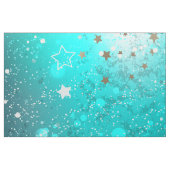 Mint Turquoise Foil Hintergrund Stoff (Fat Quarter (45,7 x 55,9 cm))
