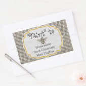 "Mint", um die Etiketten zu bevorzugen Rechteckiger Aufkleber (Umschlag)