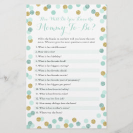 Mint und Gold wie gut kennen Sie die Mama Quiz