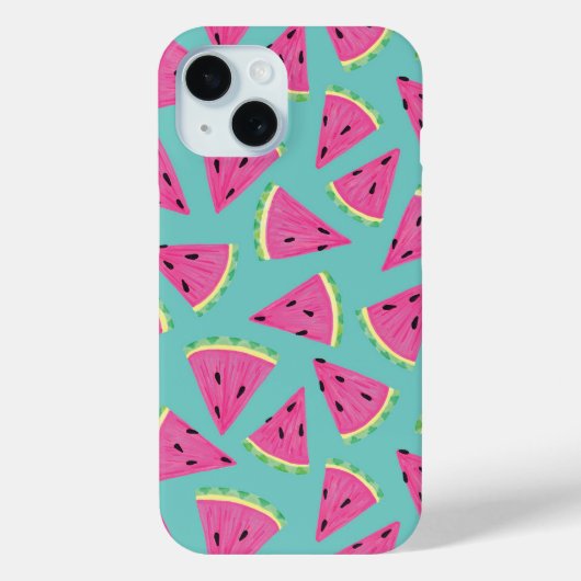 Mint Watermelon iPhone Case (Rückseite)
