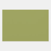 Mint Wrapping Paper Flat Sheet Set of 3 Geschenkpapier Set (Vorderseite 3)