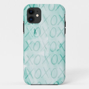 Mint XOXO Liebe iPhone 11 Hülle