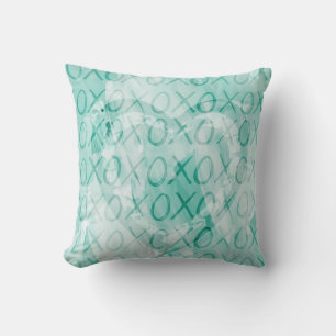 Mint XOXO Liebe Kissen