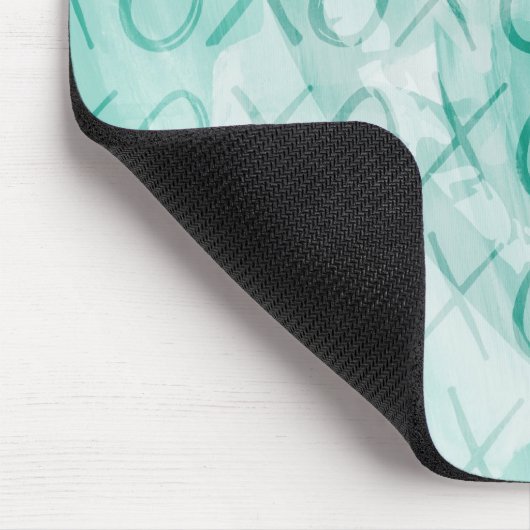 Mint XOXO Liebe Mousepad (Ecke)
